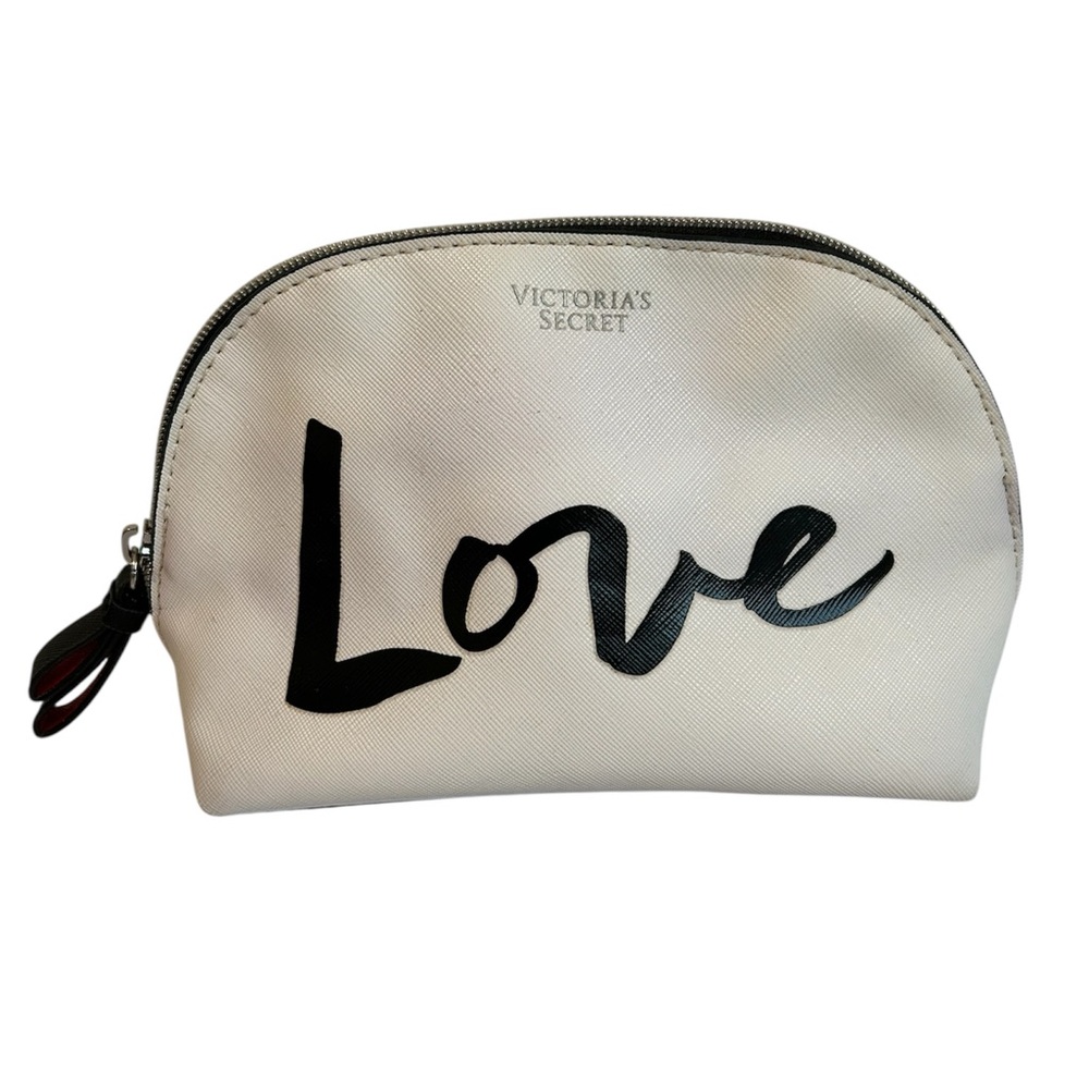 Victoria's Secret "Love" Collection Cosmetic Bag / Zipper Pouch